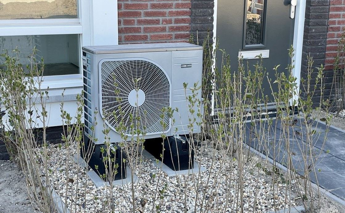 čerpadlo v exteriéru